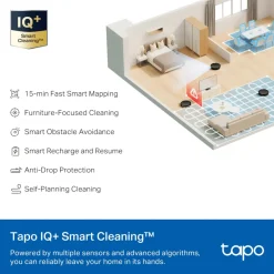 TP-Link Tapo RV20 Max Robotdammsugare