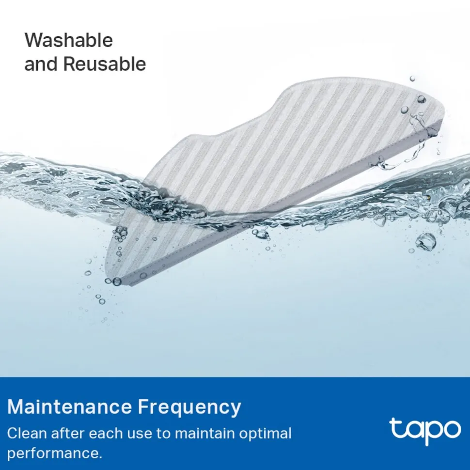 TP-Link Tapo RV20 Moppdyna 3-pack