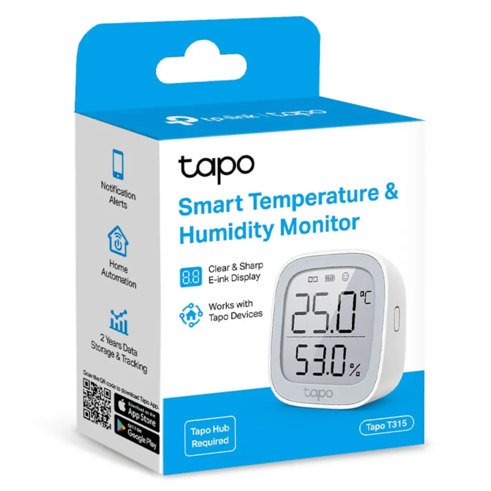 TP-Link Tapo T315 Smart Termometer och hygrometer