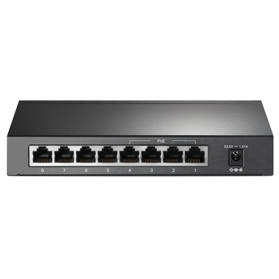 TP-Link TL-SG1008P PoE+-gigabitswitch 8 portar