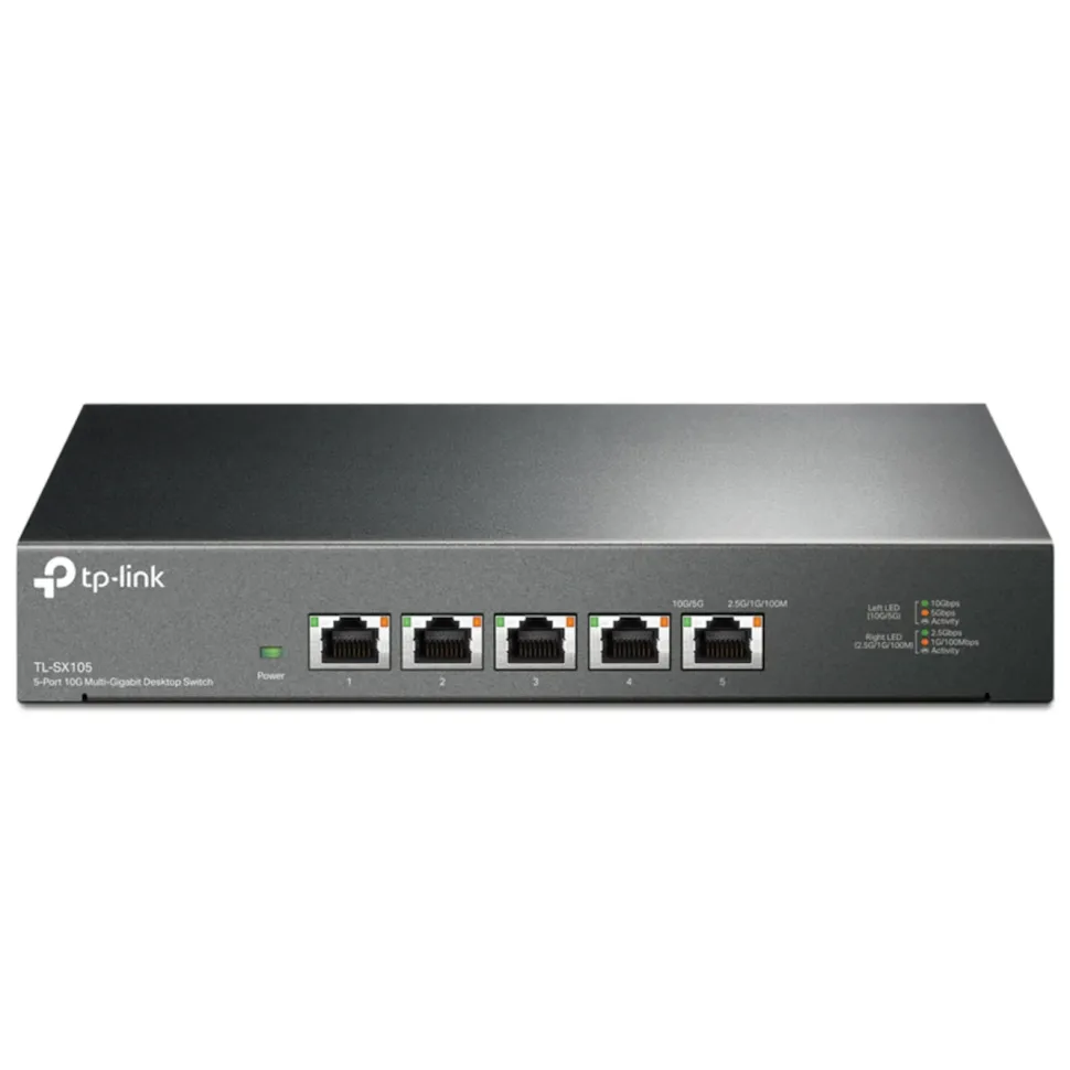 TP-Link TL-SX105 Gigabitswitch 5 portar 10 Gb/s