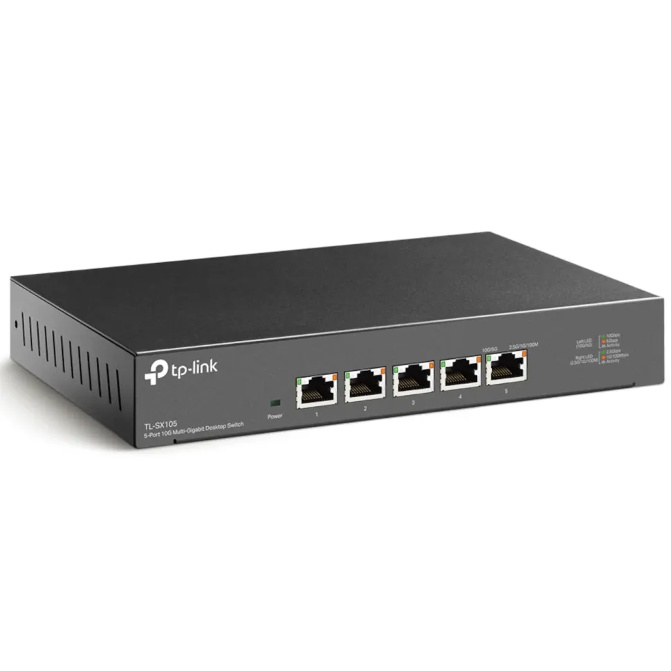 TP-Link TL-SX105 Gigabitswitch 5 portar 10 Gb/s