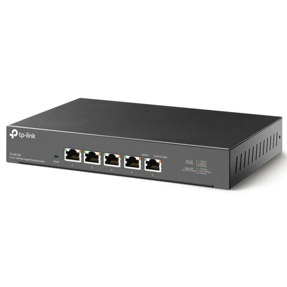 TP-Link TL-SX105 Gigabitswitch 5 portar 10 Gb/s