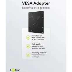 TV-väggfästeadapter Vesa-omvandlare