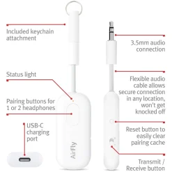 Twelve South AirFly Pro Bluetooth-sändare och -mottagare