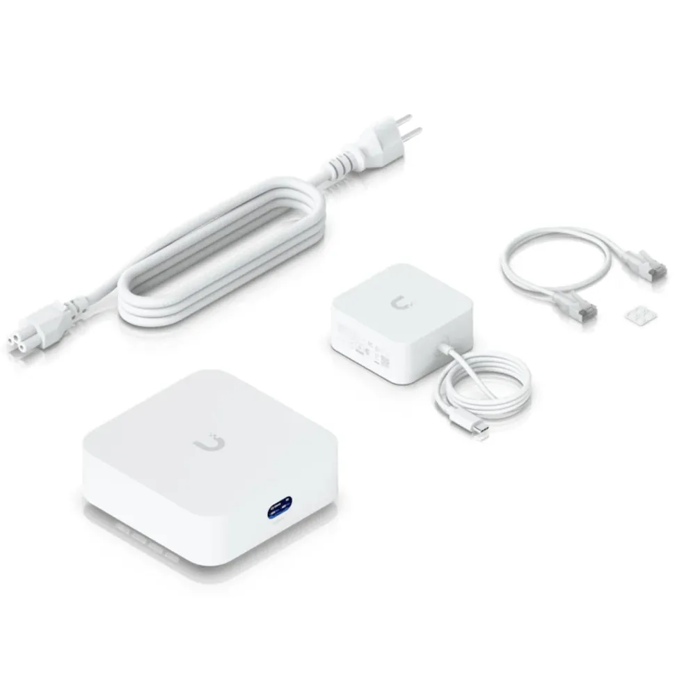 Ubiquiti UniFi Express 7 kompakt gateway med wifi 7 Vit