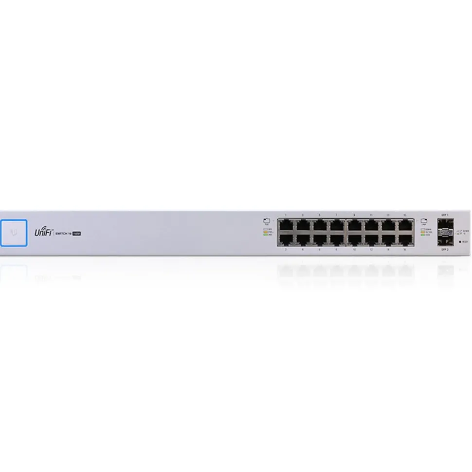 Ubiquiti Unifi US-16-150W POE-gigabitswitch 16 portar