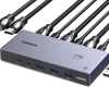 Ugreen 8K HDMI KVM-switch för 2 datorer
