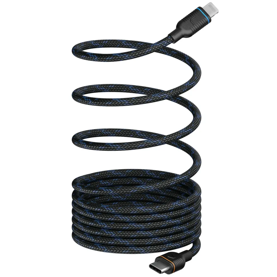 Unisynk Magnetisk USB-C till Lightning-kabel 2 m