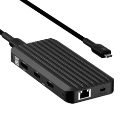Unisynk 10-portars USB-C-hubb med 140 W pass-through