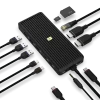 Unisynk USB-C-Hubb 12 portar 8K för dubbla skärmar