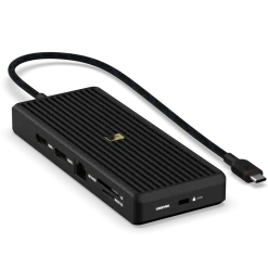 Unisynk USB-C-Hubb 12 portar 8K för dubbla skärmar