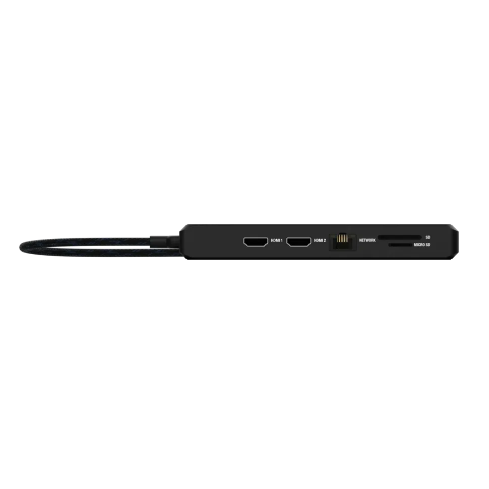 Unisynk USB-C-Hubb 12 portar 8K för dubbla skärmar