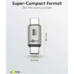 USB-C-adapter rak, USB4, 40 Gbit/s, 240 W