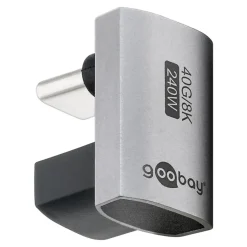 USB-C-adapter 180° U-formad med USB4-stöd