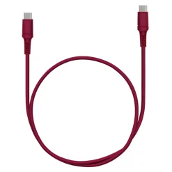 USB-C till USB-C 0,5 m Röd