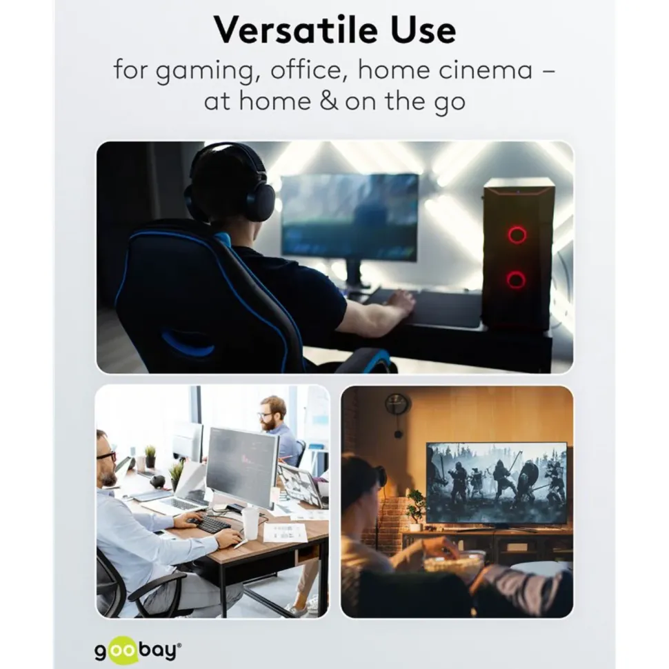 USB-C-vinkeladapter 90° med USB4-stöd