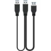 USB 5 Gb/s-adapter med extra ström-matning