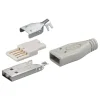 USB-kontakt för lödning USB-A