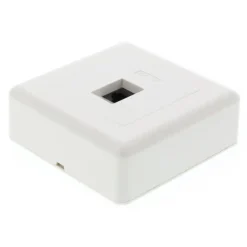 Utanpåliggande UTP-nätverksuttag Cat. 6 1-port