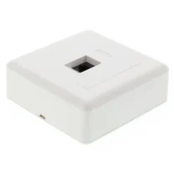 Utanpåliggande UTP-nätverksuttag Cat. 6 1-port