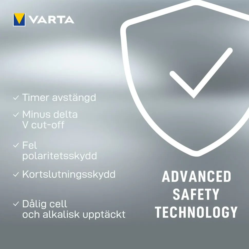 Varta LCD Multi Charger+ Batteriladdare