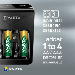 Varta LCD Plug Charger+ Batteriladdare