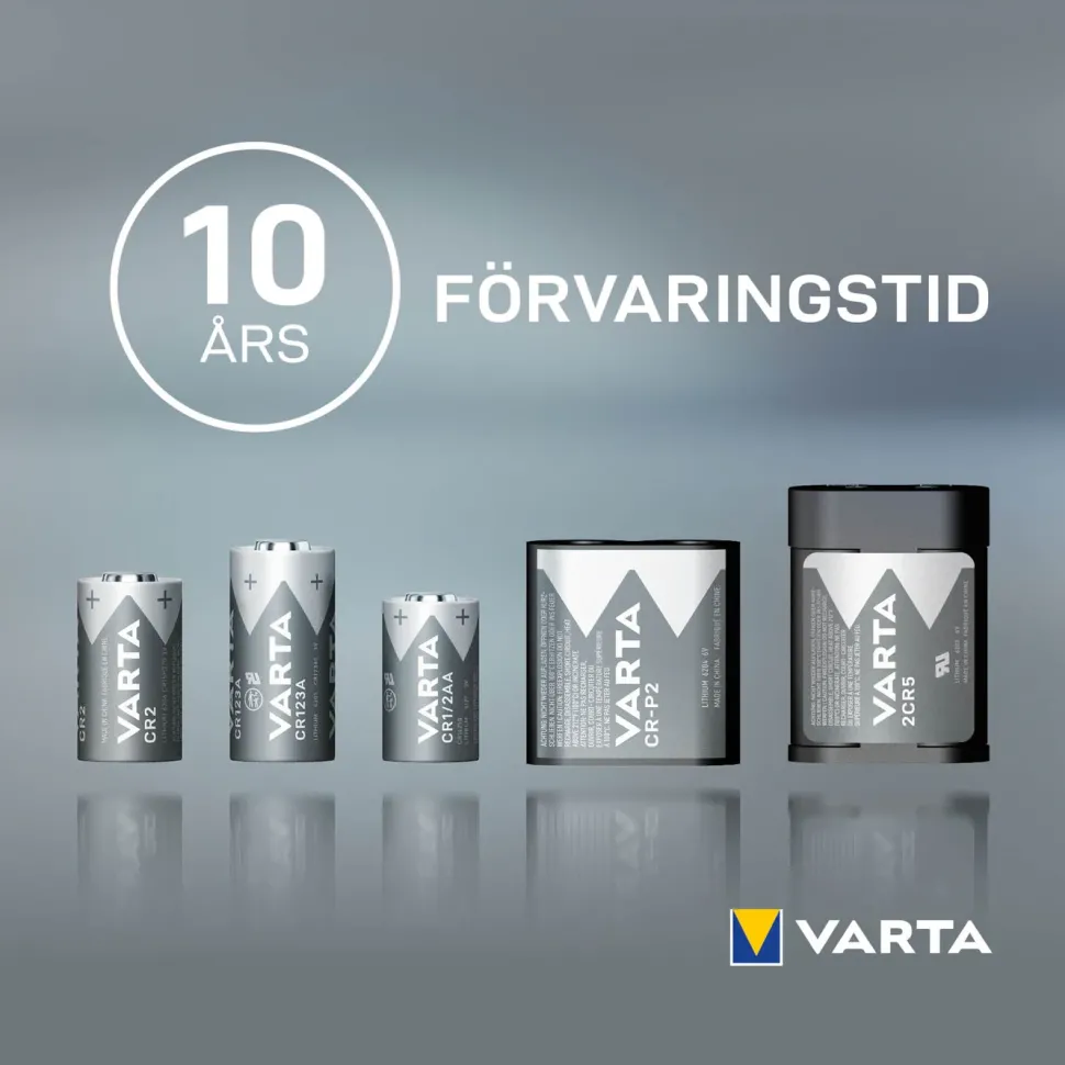 Varta Litiumbatteri CR123A 2-pack