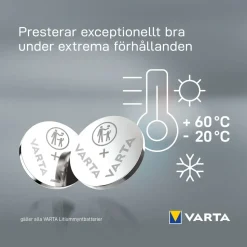Varta Litiumbatteri CR2016 2-pack