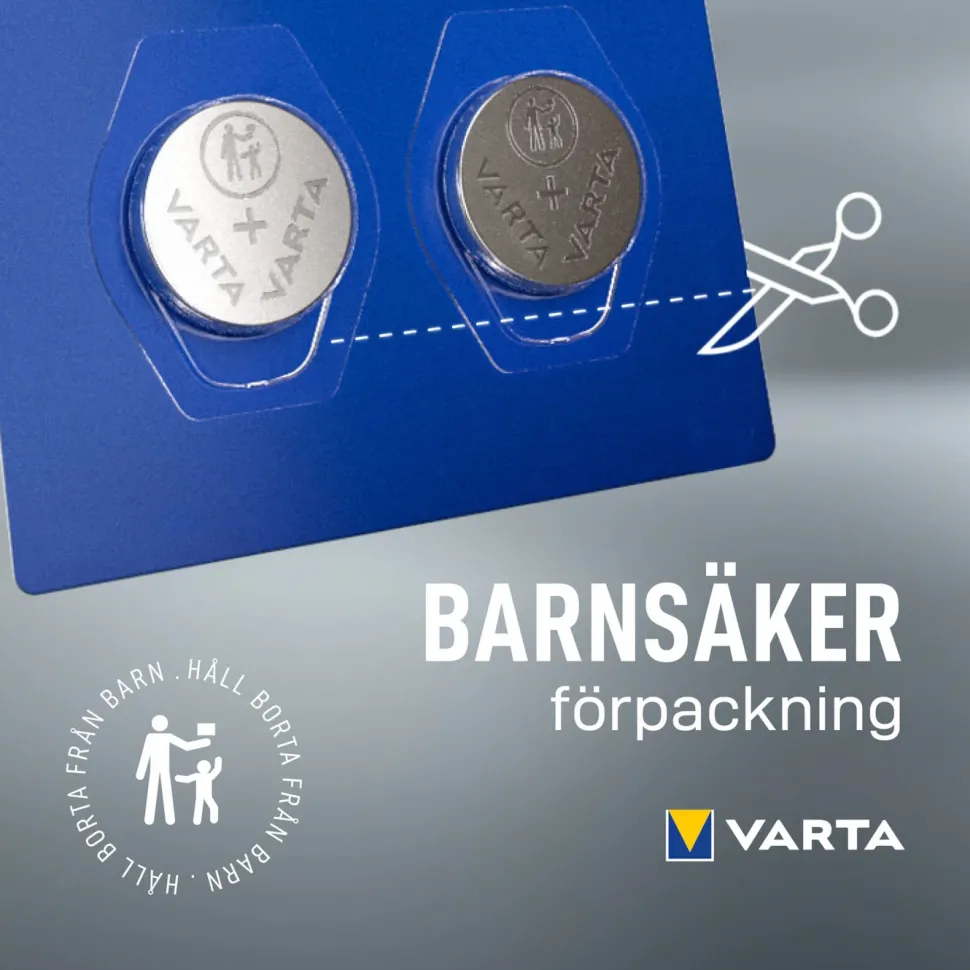Varta Litiumbatteri CR2016 2-pack