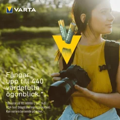Varta Recharge Recycled AA-batterier 2100 mAh 4-pack