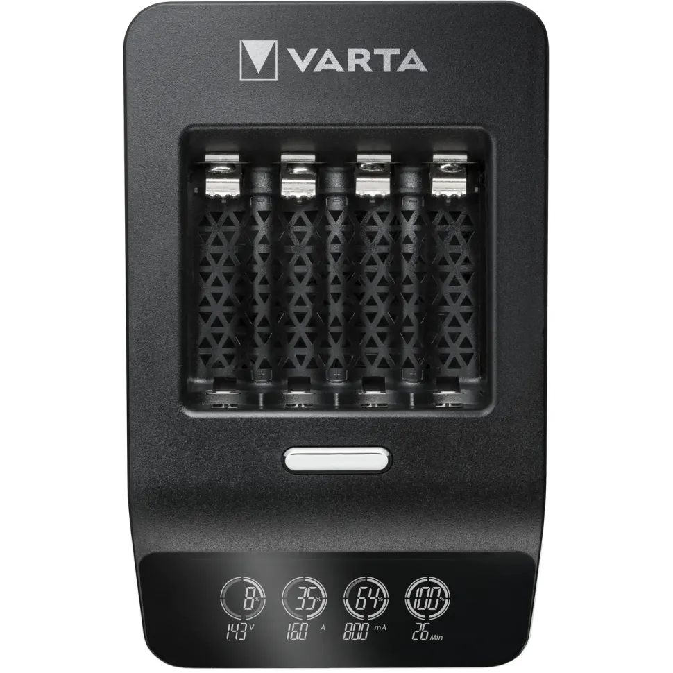 Varta Snabb batteriladdare med övervakning