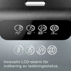 Varta Snabb batteriladdare med övervakning