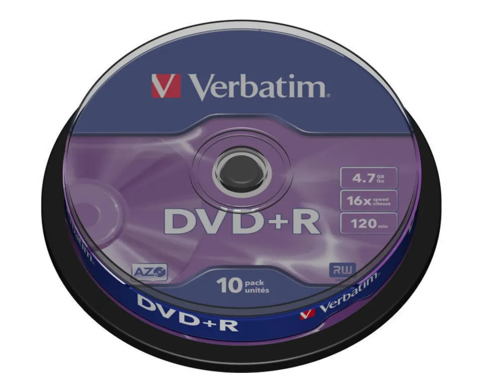 Verbatim DVD+R-skivor 10-pack