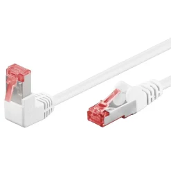 Vinklad S/FTP-nätverkskabel Cat. 6 2 m
