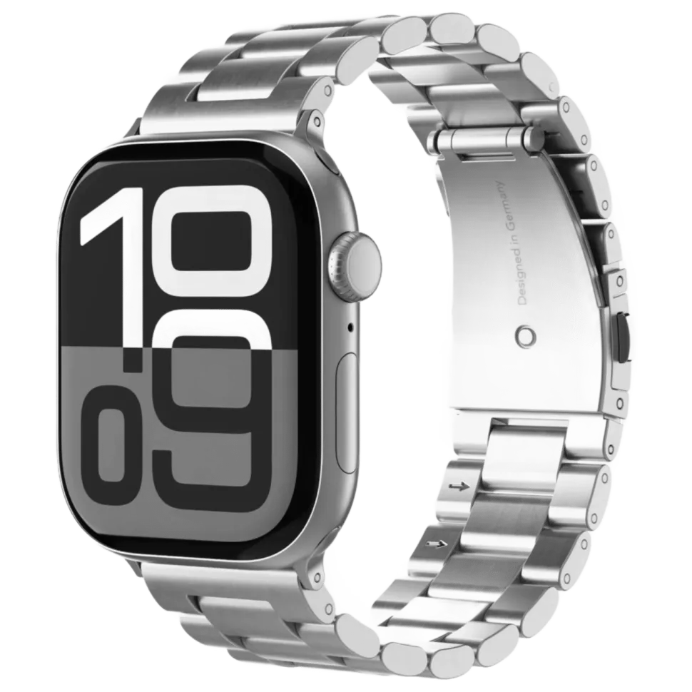 Vonmählen Link Bracelet 2 till Apple Watch 44/45/46/49 mm Silver