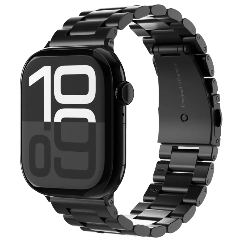 Vonmählen Link Bracelet 2 till Apple Watch 44/45/46/49 mm Black