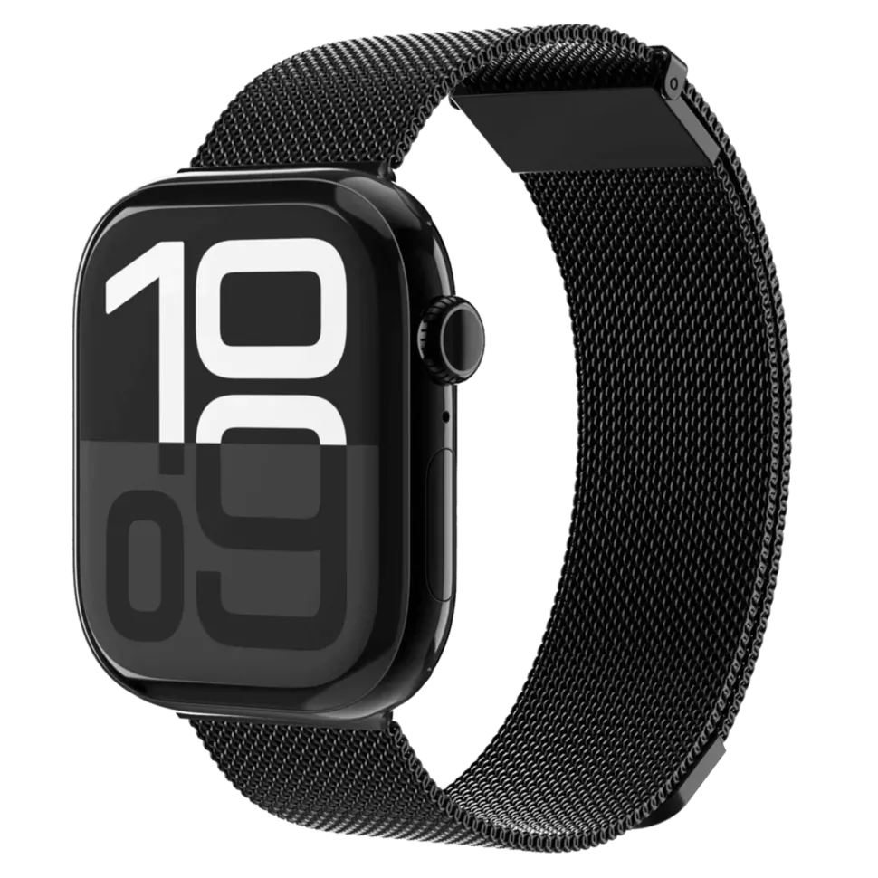 Vonmählen Milanese Loop 2 till Apple Watch 44/45/46/49 mm Black