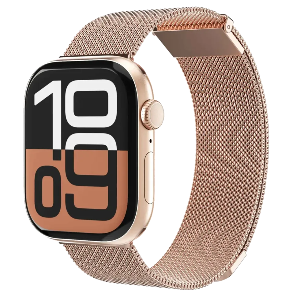 Vonmählen Milanese Loop 2 till Apple Watch 40/41/42 mm Rose Gold