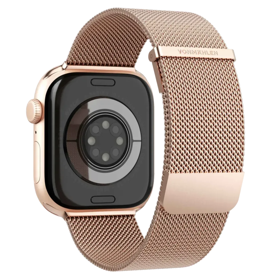 Vonmählen Milanese Loop 2 till Apple Watch 40/41/42 mm Rose Gold