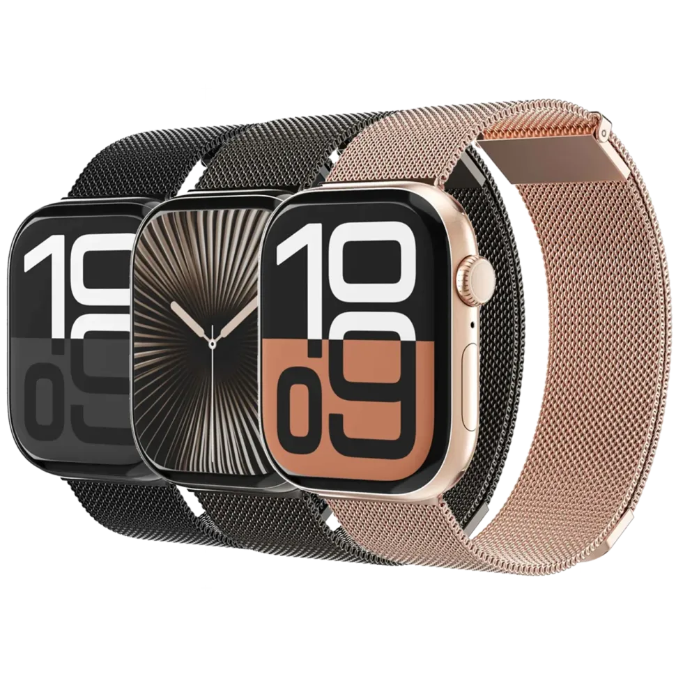 Vonmählen Milanese Loop 2 till Apple Watch 40/41/42 mm Granite