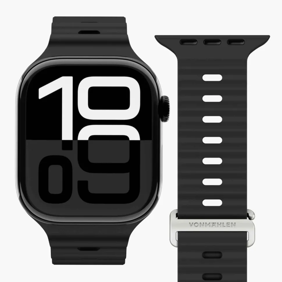 Vonmählen Wave Band 2 till Apple Watch 40/41/42 mm Black