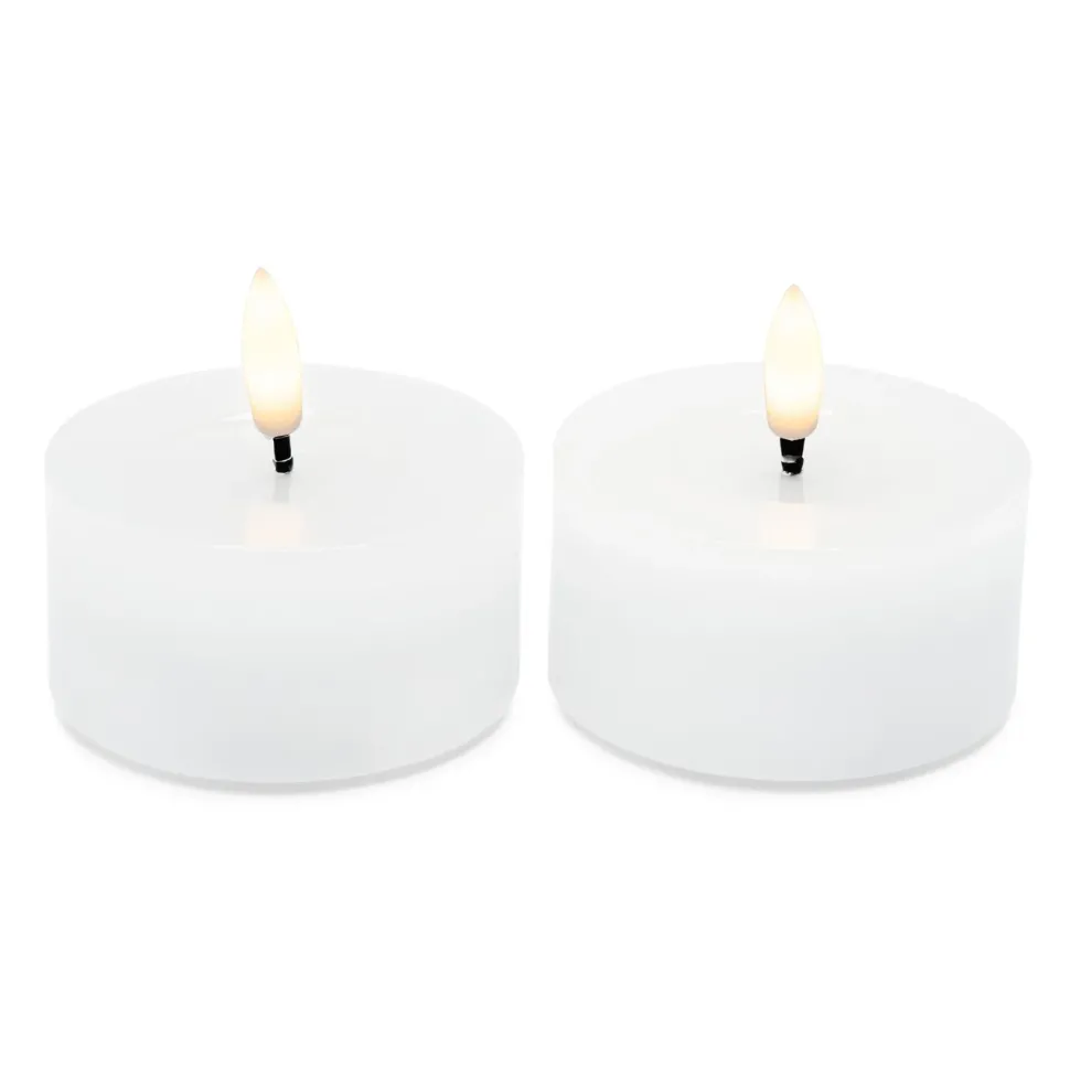 Värmeljus LED stora 2-pack