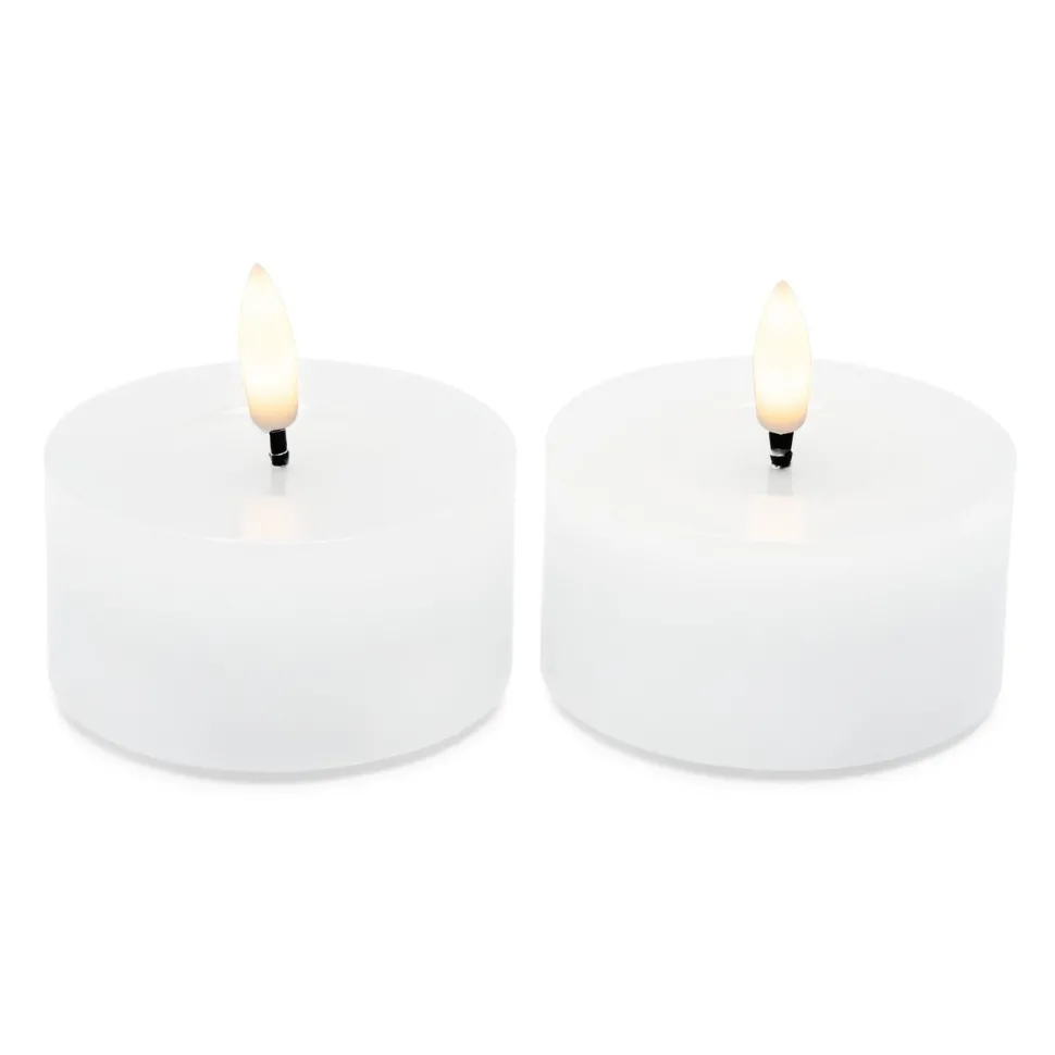 Värmeljus LED stora 2-pack
