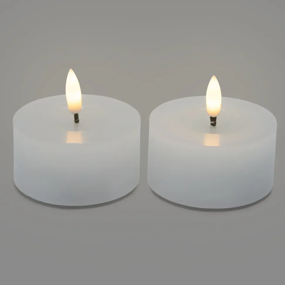 Värmeljus LED stora 2-pack