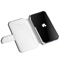 Wallet Case Solo 502 till iPhone 12 mini Vit