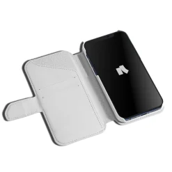 Wallet Case Solo 502 till iPhone 12 mini Grå