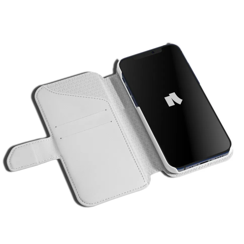 Wallet Case Solo 502 till iPhone 12 mini Grå