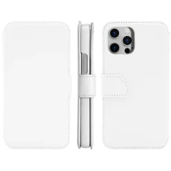 Wallet Case Solo 503 till iPhone 12 och 12 Pro Vit