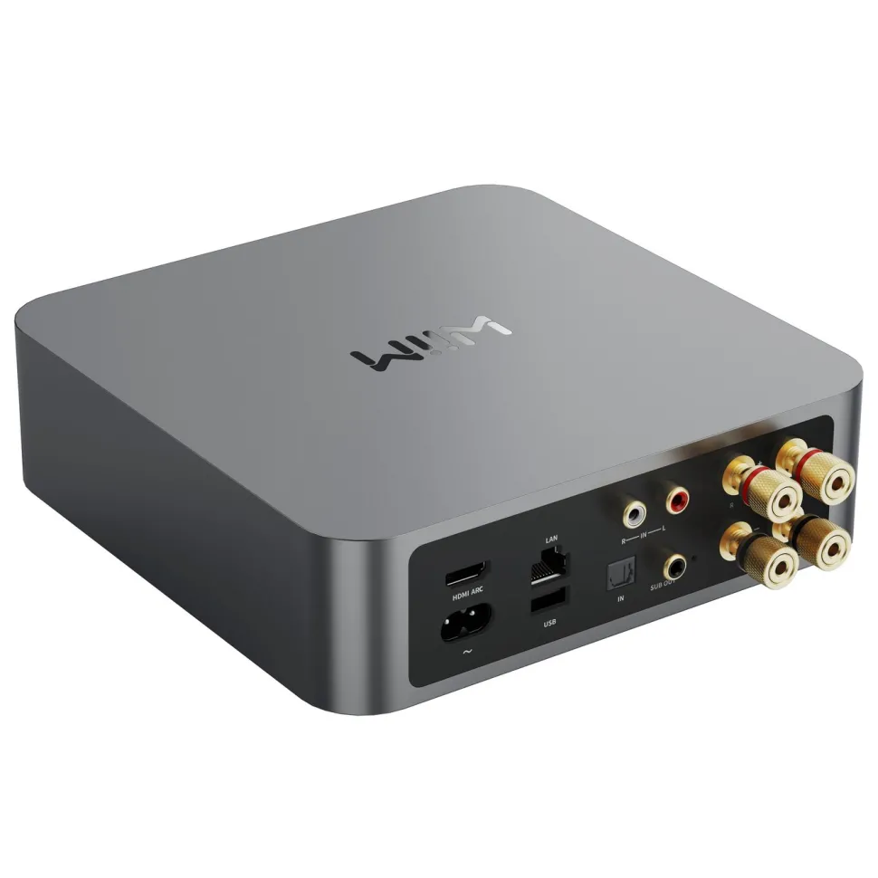WiiM Amp Stereoförstärkare med streaming